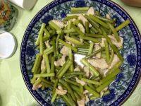 家常菜蒜苗炒肉片