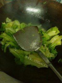 软嫩的清炒生菜做法图解5)