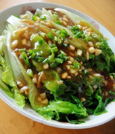 香气浓郁的蚝油生菜
