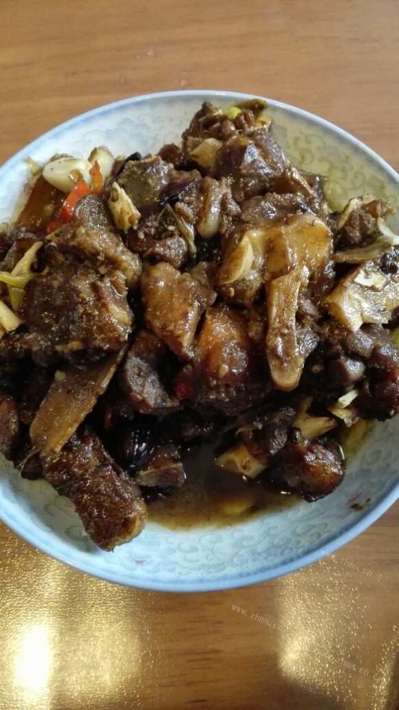 可口的红烧羊肉
