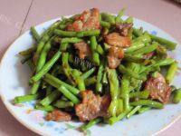 外婆教我做长豆角炒肉