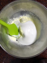 自制蛋白饼干做法图解2)