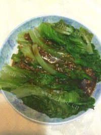自制蚝油生菜做法图解9)