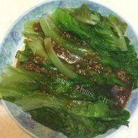 自制蚝油生菜的做法图解九