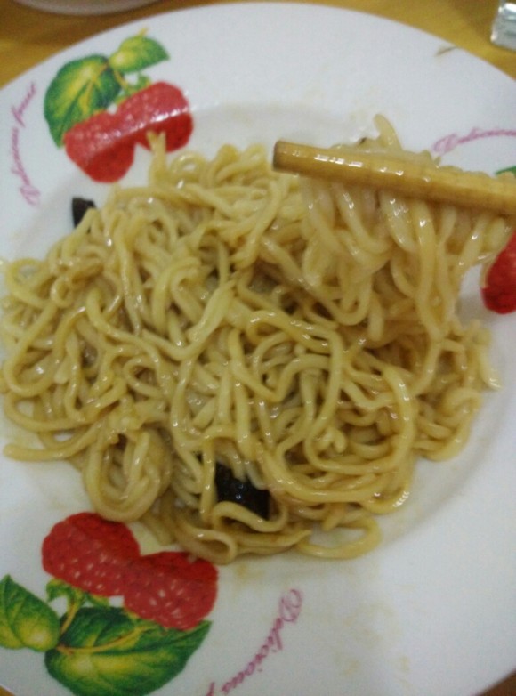 唇齿留香的葱油面