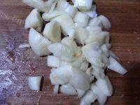家常菜藜蒿炒腊肉做法图解4)