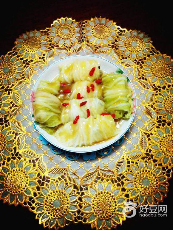 蒸白菜包