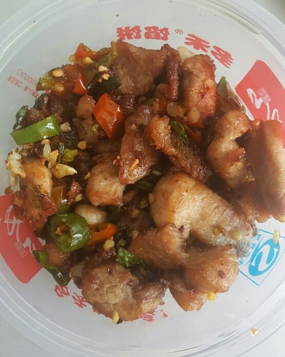 诱人的辣椒炒肉
