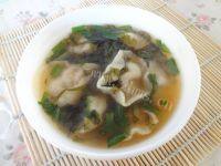 自己做的元宝馄饨