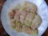 自制翡翠白菜卷做法图解11)