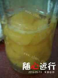 自制桃罐头