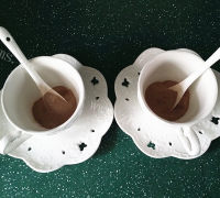 好喝的热巧克力摩卡做法图解4)