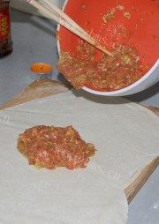 自制肉饼做法图解4)