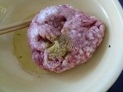 自制酸菜猪肉馅饼做法图解3)