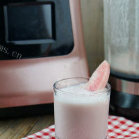 自制酸奶鲜桃冰饮的做法图解七