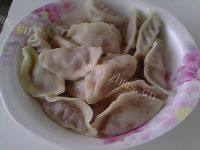 自己做的羊肉大葱水饺