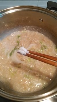 快手菜玛咖疙瘩汤做法图解11)
