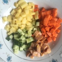 鲜美可口的辣白菜炒饭做法图解1)