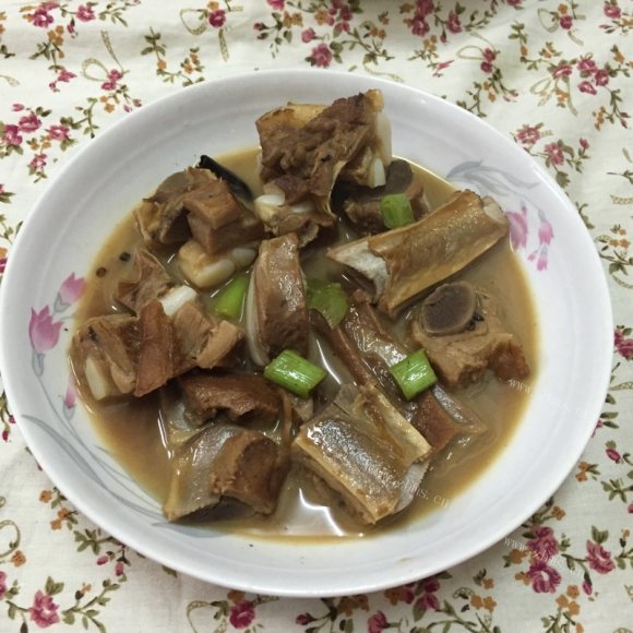 五味俱全的红烧羊排