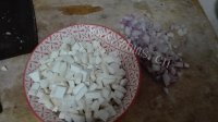 美味的杏鲍菇黄豆肉酱做法图解2)
