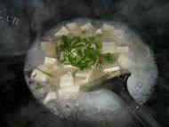 可口的豆腐汤