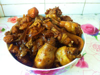 家常菜小鸡炖粉条