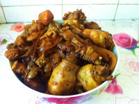家常菜小鸡炖粉条