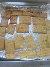 自制葱香苏打饼干