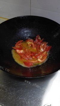 家常菜番茄炒蛋做法图解3)
