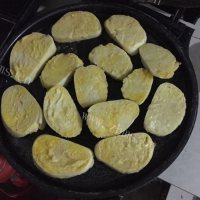 简单的煎鸡蛋馍片做法图解5)