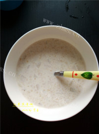 美味的水果燕麦粥做法图解8)