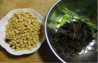 雪里蕻拌金豆做法图解4)