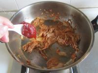美味泡菜炒红薯粉做法图解5)