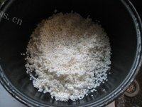 自己做的豌豆糯米饭做法图解3)