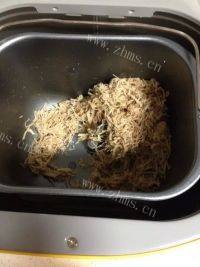自制肉松做法图解4)