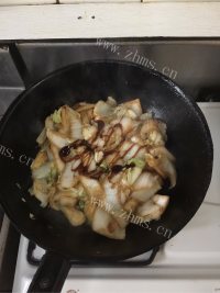 美味的白菜海米炖豆腐做法图解6)