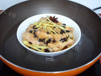 豆豉蒸鸡根做法图解6)