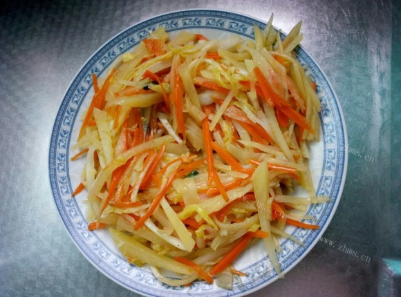 珍馐美味的炒三丝