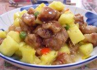 诱人的菠萝咕佬肉