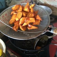 珍馐美味的拔丝红薯做法图解4)