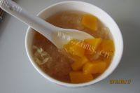 美味的南瓜银耳羹