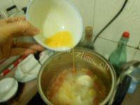 妈妈教我做西红柿鸡蛋汤的做法图解六