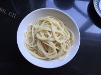 好吃的蚝油茄汁拌面做法图解7)