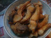 美味的煎鱼块