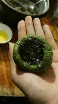 自制艾叶糍粑做法图解11)