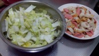 美味丸子蒸饭做法图解1)