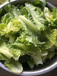 家常菜蒜香生菜做法图解1)