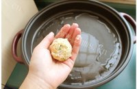 美味的萝卜丝豆腐玉米面肉饼做法图解13)
