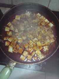 家常菜麻辣豆腐做法图解4)