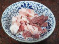 家常四季豆炒肉做法图解2)